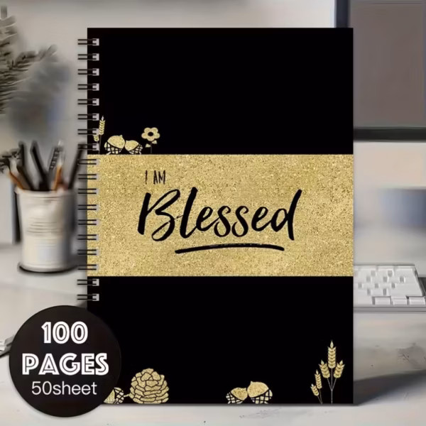 Psalm Cover/ Be Still Notebook/ Strength and Dignity/ Blessed/ Paz Mental