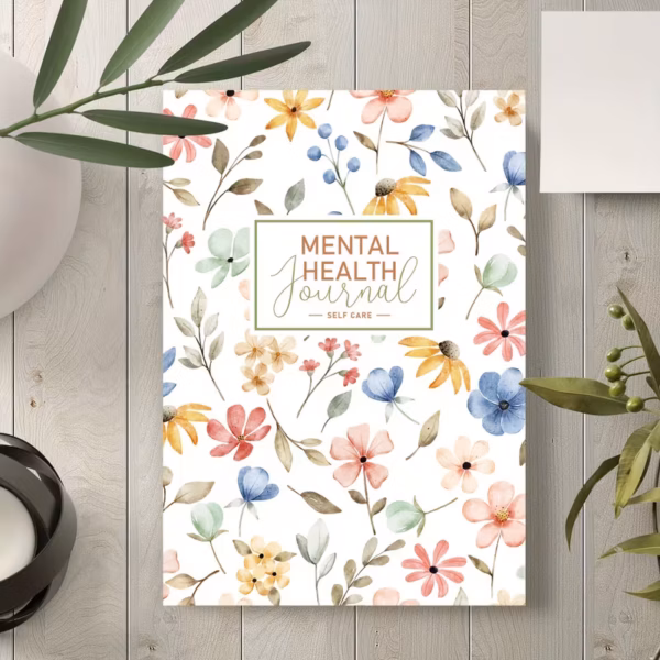 Psalm Cover/ Be Still Notebook/ Strength and Dignity/ Blessed/ Paz Mental