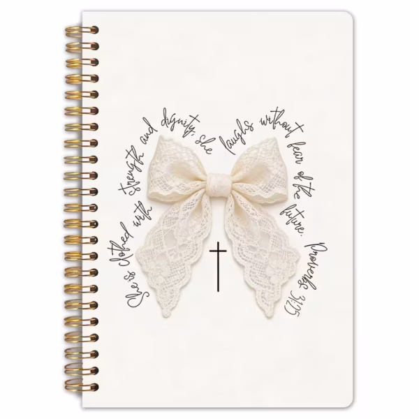 Psalm Cover/ Be Still Notebook/ Strength and Dignity/ Blessed/ Paz Mental