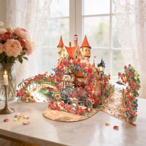 Celebración en 3D: Tarjeta de Pascua/ Monumentos del Mundo/ TOKYO/ Tarjeta Navidad Pesebre/ Reyes Magos/ Muñeco de Nieve/ Castillo/ Gatos Navideños/ Noche estrellada/ Cumpleaños