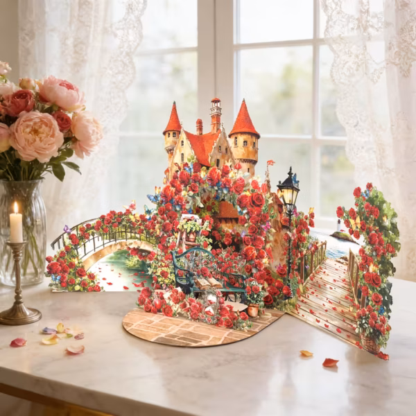 Celebración en 3D: Tarjeta de Pascua/ Monumentos del Mundo/ TOKYO/ Tarjeta Navidad Pesebre/ Reyes Magos/ Muñeco de Nieve/ Castillo/ Gatos Navideños/ Noche estrellada/ Cumpleaños